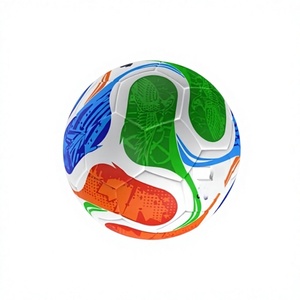 Ballon de football professionnel 2026 Taille 5 en PU, style officiel, haute qualité, logo personnalisé, pour entraînement et compétition - Product Image 6
