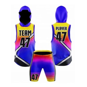 Conjunto de Uniforme 7v7, Camiseta de Manga Corta y Pantalones Cortos, Transpirable, de Secado Rápido, Ajuste Elástico, Logotipo Personalizado, Fútbol Americano - Product Image 5