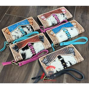 กระเป๋าคลัทช์หนังแท้ลายใหม่ รุ่นยาวอเนกประสงค์ สำหรับผู้หญิง ใส่โทรศัพท์มือถือ มีสินค้าพร้อมส่ง ขายส่ง - Product Image 1