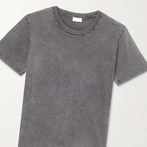 T-shirt Homme Oversize 100% Coton Épais, Impression DTG, Logo, Effet Délavé Acide, Style Vintage – Prix de Gros - Product Image 6