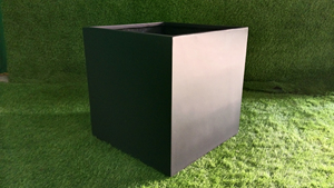 Macetero Cuadrado de FRP Moderno de Alta Calidad, Color Gris, para Interior y Exterior, Maceta de Fibra de Vidrio Resistente, Precio Razonable - Product Image 5