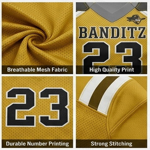 Uniforme de Fútbol Americano Personalizado por Sublimación, Uniforme de Equipo de Alta Calidad de Secado Rápido con Almohadilla Integrada - Product Image 6