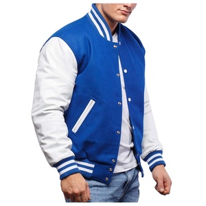 Blouson Bomber Homme Personnalisable Vintage en Chenille Grande Taille Streetwear Boutons Respirant Écussons Brodés Vente en Gros - Product Image 3