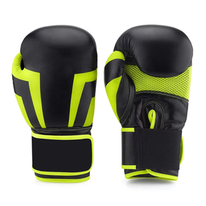 Gants de boxe personnalisés avec logo, gants d'entraînement et de sparring, légers, respirants, mousse haute densité, cuir PU, fermeture à boucle, durables - Product Image 2