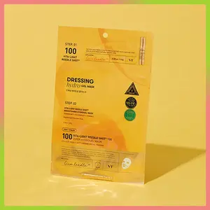 VT Vita-Light 100ml Feuille de masque hydrogel en 2 étapes Qualité Reedle Shot 1ea Bon pour les soins du visage - Product Image 1