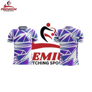 Camiseta de Fútbol Personalizada con Logotipo, Uniforme de Entrenamiento y Partido, Ligera, Transpirable, Manga Corta, 100% Poliéster - Product Image 2