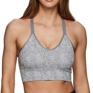 Women Sports Bra Seamless Fitness Training Bra Comfortable Yoga Running <b>Top</b> Padded Gym Quick Dry Lightweight Activewear - Product Image 3