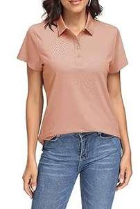 T-shirts de golf décontractés en maille Oxford pour femmes, haute qualité, respirants, séchage rapide, écologiques, pour l'été – Meilleures ventes - Product Image 3