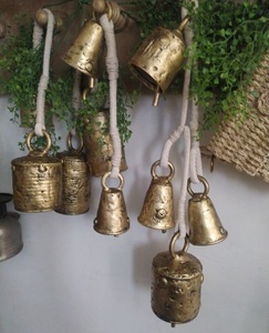 Campana navideña de metal, adorno colgante para eventos festivos, árbol de Navidad, decoración festiva para el hogar, accesorios. - Product Image 6
