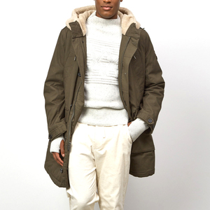 Parka longue imperméable à capuche pour homme en nylon, idéale pour la randonnée en montagne par temps froid – Prix abordable, personnalisation OEM, vente en gros - Product Image 4