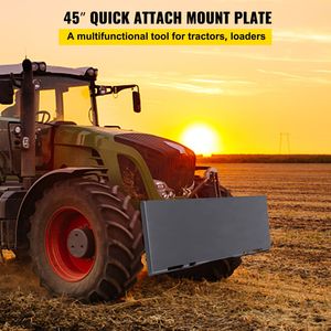 Attacco Rapido per Skid Steer da 85 libbre, Piastra di Aggancio Rapido per Skid Steer da 3/8 pollici, Altezza 18,5 pollici, Accessorio per Skid Steer - Product Image 2