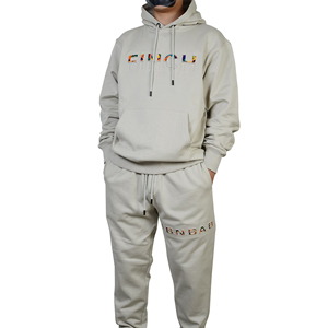 Conjunto Deportivo con Capucha para Hombre de Alta Calidad, en Felpa de Algodón, Corte Holgado, Estilo Universitario, con Número, Dos Piezas, Transpirable, con Logotipo Personalizado - Product Image 2
