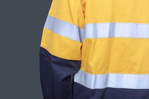 Camisa de Trabajo de Seguridad FR 100% Algodón 170gsm – Camisa Antiestática Ignífuga para Minería, Soldadura, Construcción - Product Image 6