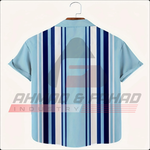 Camisa de Verano para Hombre, Nueva Moda, Casual, Cuello en V, Manga Larga, Tejido de Punto, Secado Rápido, con Etiqueta - Product Image 1