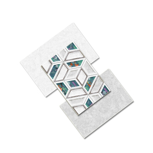 กระเบื้องปูพื้นดีไซน์ใหม่เซรามิกดิจิตอลดูดซึมน้ำได้13 14% ขนาด300X450มม. กระเบื้องปูพื้นห้องครัวกระเบื้องปูพื้นกระเบื้องปูพื้นผนังห้องครัว - Product Image 3