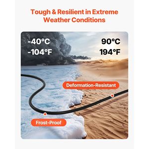 Cavo di Alimentazione Portatile 25 FT 6AWG (4 Conduttori) Resistente 600V SOOW, Cavo Elettrico di Grado Industriale Pre-Tagliato 600V - Product Image 3