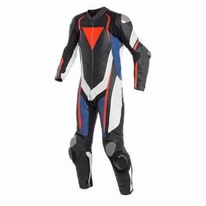 Raptro Pro Neon Bedruckter Anpassbarer Motorrad-Rennanzug für Herren Vollständig Leder Winddicht Farbblockiert Ganzjahres-Set - Product Image 5