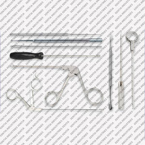 Juego de Instrumentos Quirúrgicos de Acero Inoxidable para Artroscopia Ortopédica, Gancho y Lazo de Sutura, Marca Personalizada - Product Image 5