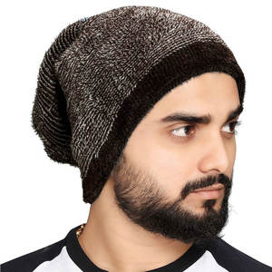 Gorro de Punto Acogedor con Decoración de Diamantes de Imitación Brillantes, Elegante Gorro de Punto Elástico con Acentos de Cristal - Product Image 3