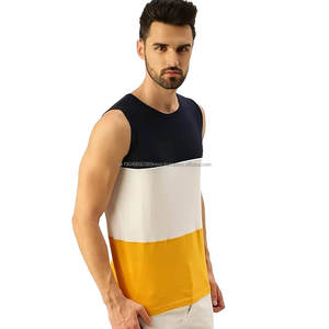 Débardeur de sport pour homme uni à la vente Débardeur de sport personnalisé de couleur unie Débardeur de sport respirant à séchage rapide pour homme - Product Image 4