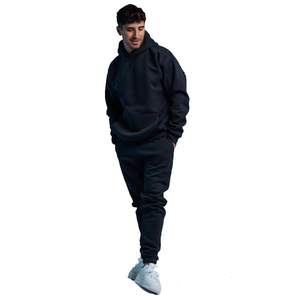 ชุดวอร์มกีฬาลำลองฤดูหนาวแบบใหม่ปี 2026 ผ้าโพลีเอสเตอร์ 100% ชุดออกกำลังกาย ชุดวอร์มขนแกะพร้อมโลโก้สั่งทำสำหรับผู้ชาย - Product Image 5