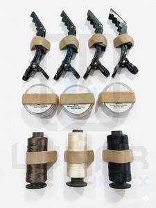 Kit d'outils professionnels pour extensions de cheveux – Haute performance et qualité supérieure – Couleur beige avec option de personnalisation du logo - Product Image 2