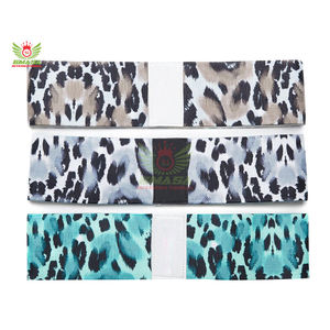 ชุดยางยืดออกกำลังกายสำหรับบริหารสะโพกผู้หญิง แบบวงกลม กว้าง กันลื่น สำหรับออกกำลังกายกล้ามเนื้อก้น ทำจากโพลีเอสเตอร์คุณภาพสูง - Product Image 2