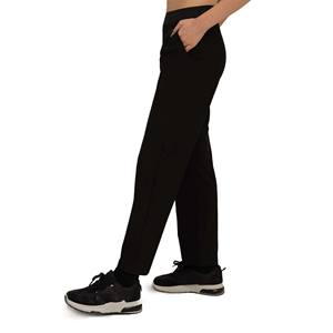 Leggings de yoga noirs respirants taille haute coupe décontractée, très extensibles, coupe moderne avec poches latérales, design confortable – Vente en gros - Product Image 3