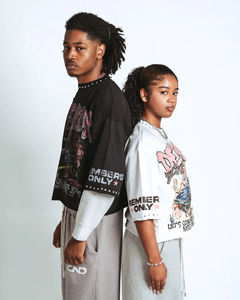 ชุดเสื้อยืดทรงบ็อกซี่และกางเกงขาสั้นผู้ชายแบบย้อมสีเอซิด |   ผ้าทอฝ้ายแท้ 100% |   สไตล์ไฮสตรีทที่เป็นมิตรกับสิ่งแวดล้อม |   ชุดสองชิ้นแบบกำหนดเอง OEM - Product Image 5