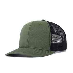 Gorra de béisbol personalizada de 5 paneles para hombre, ajustable, con diseño rasgado, para deportes al aire libre, viajes, a cuadros, de malla, con espuma, estilo camionero. - Product Image 6