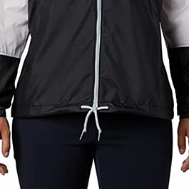 Hot Selling Windproof Zip-Up Lightweight Breathable High Quality Fabric Fashionable Winter Dyed Women's Windbreaker Jacket - Product Image 2