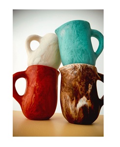 Ensemble de carafes en résine époxy faites à la main de qualité vintage, motif marbré, pour bar et boissons, nouveau design - Product Image 1