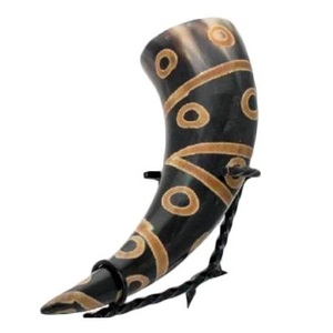 Corne à boire 100% en buffle, cadeaux d'affaires, qualité excellente, corne de buffle style Viking, finition polie, pour fêtes et occasions - Product Image 4