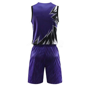 Vêtements de sport, impression de logo personnalisé, uniforme de basket-ball, nouvelle arrivée, prix bas, uniforme de basket-ball fabriqué au Pakistan - Product Image 3