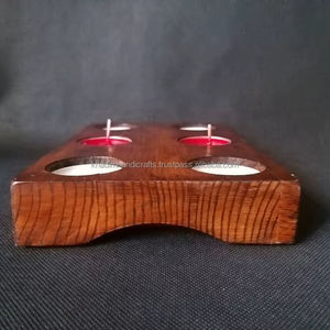 Support de bougie décoratif artistique en céramique peint à la main pour la maison, le festival, le mariage, l'anniversaire et l'anniversaire. - Product Image 1