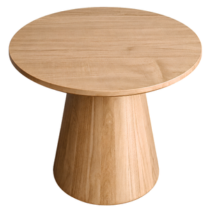 Table basse moderne en teck avec étagère inférieure pour salons - Rachel & Natalie - Product Image 5