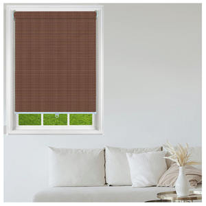 Cordless Built-In <b>Horizontal</b> Plain Natural Design Light Filtering Decorative Bamboo Spring Roller <b>Blind</b> for Eco-Friendly - Product Image 1