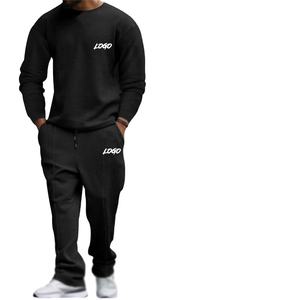 Survêtement à capuche en coton biologique unisexe Ensemble de survêtement personnalisé pour hommes avec technique de lavage Ensemble de jogging personnalisé Ensemble de survêtement pour hommes - Product Image 4