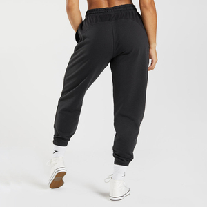 Pantalones de chándal de hip hop holgados de moda al por mayor para mujer, de cintura alta, de invierno, de forro polar grueso, tallas grandes - Product Image 2