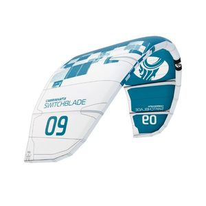 Cometa Cabrinha SWITCHBLADE para Kiteboarding y Kitesurfing, 10m/12m/14m, Azul Claro - Product Image 1