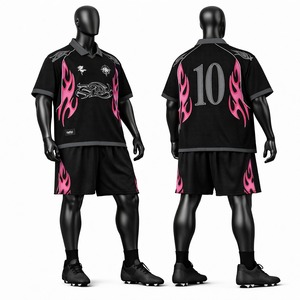 Ensemble de maillot et short de football américain de qualité supérieure, vêtements de sport respirants, 100% polyester, maillot et short de football américain - Product Image 1