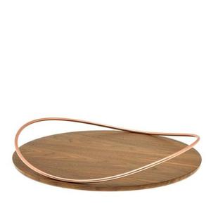 Modern Wooden Serving <b>Tray</b> With Smooth Finish For Coffee Tea Snacks And Dining Table Presentation - Product Image 4