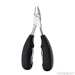 Nouvel arrivage : Coupe-ongles plat en acier inoxydable, lame tranchante, outil à ongles durable pour doigts d'adultes, style simple, couleur et logo personnalisables - Product Image 3