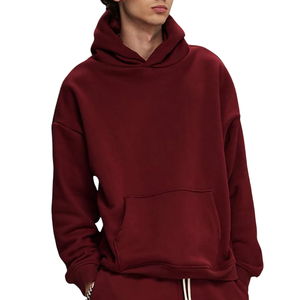 Sudadera con capucha de moda urbana para hombre, 100% algodón, ropa de alta calidad, prenda básica de streetwear, sudadera con capucha de mezcla de algodón para hombre - Product Image 4
