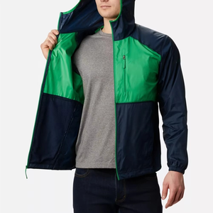 High Quality Outdoor Training Men's Custom <b>Windbreaker</b> Lightweight Jackets for Men - Product Image 4