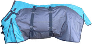 Couverture d'hiver pour cheval de Y&Z Enterprises, avec coque en toile et rembourrage en coton, pour dressage, design personnalisé - Product Image 2