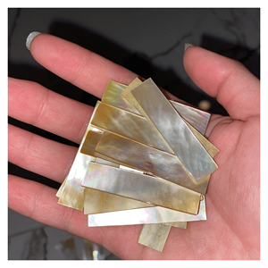 Nácar en forma de concha natural para uso artístico en incrustaciones y acabados decorativos, producido en Vietnam. - Product Image 6