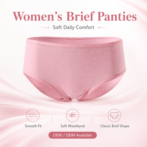 Paquete de 3 bragas de algodón para mujer, suaves y transpirables, de cintura alta, tallas grandes - Product Image 1