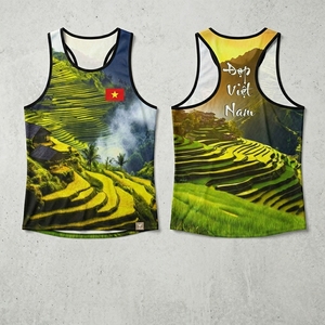 Custom Runner Tank Top OEM ODM Wholesale Quick Dry <b>Running</b> <b>Singlet</b> Manufacturer - Product Image 3