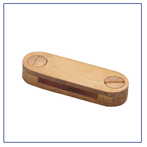 Brass DC Test Clip Lightning Protection Earth Bonding Connector High Conductivity Grounding Link for Electrical Safety Systems